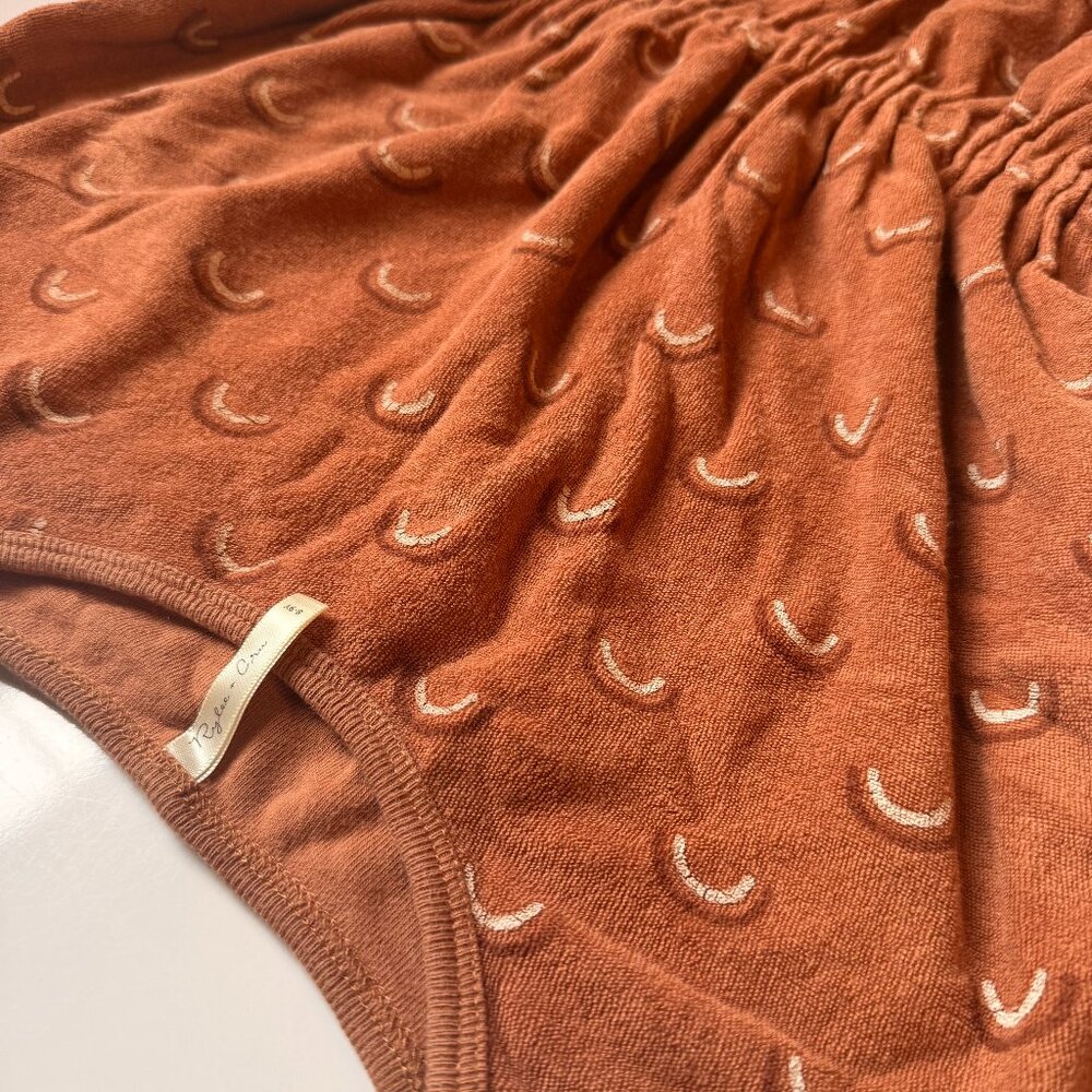 RAINBOW rust RYLEE+CRU dress/ swim cover up